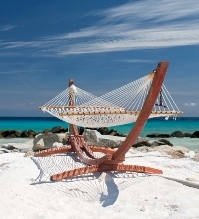 beach hammock with stand
